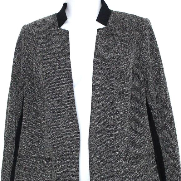 Lane Bryant Heathered Gray Long Blazer Jacket Size 20 Professional - Picture 2 of 6